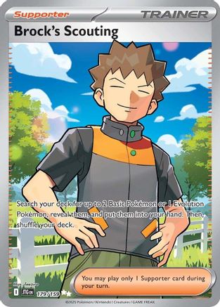 Brock's Scouting - 179/159 179 - SV09 Journey Together