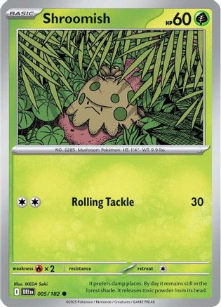 Shroomish 5 - SV10 Destined Rivals