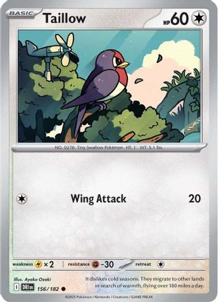 Taillow 156 - SV10 Destined Rivals