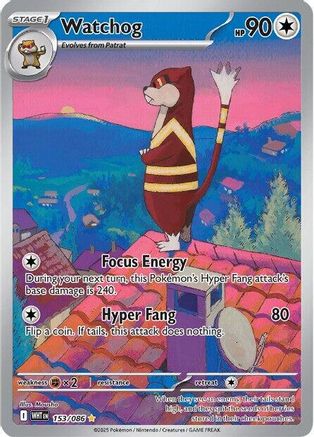 Watchog - 152/086 152 - SV White Flare Holofoil