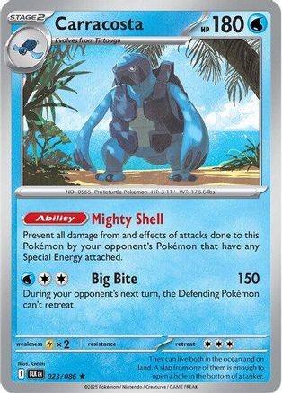 Carracosta - 026/086 26 - SV Black Bolt Holofoil