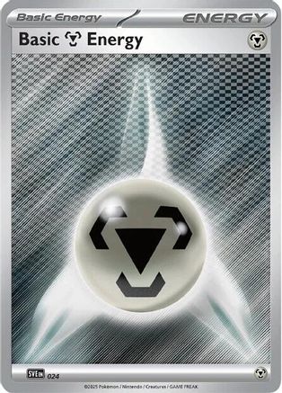 Basic Metal Energy - 024 24 - SVE Scarlet & Violet Energies Reverse Holofoil