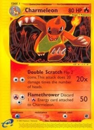 Charmeleon 73/165 - Expedition Reverse Holofoil