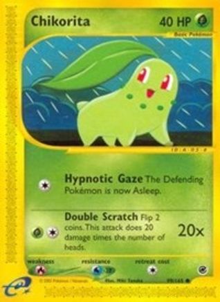 Chikorita (99) 99/165 - Expedition Reverse Holofoil