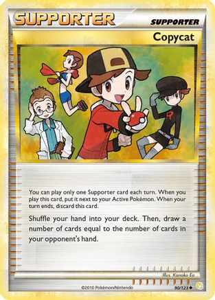 Copycat 90/123 - HeartGold SoulSilver Reverse Holofoil