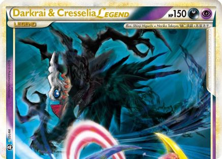 Darkrai & Cresselia Legend (Top) 99/102 - Triumphant Holofoil