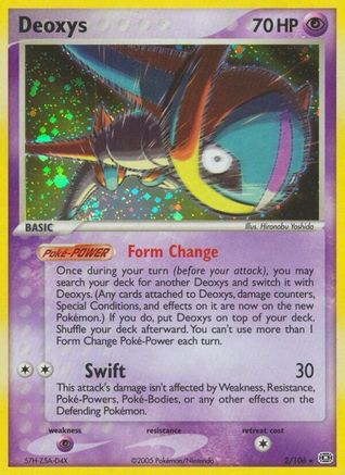 Deoxys (Speed Forme) 2/106 - Emerald