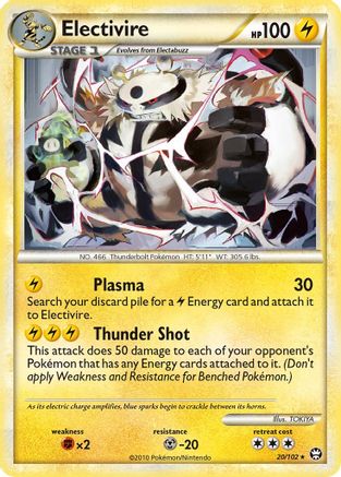 Electivire 20/102 - Triumphant Reverse Holofoil