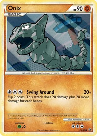 Onix (57) 57/95 - Unleashed Reverse Holofoil
