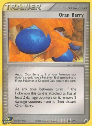 Oran Berry 85/109 - Ruby and Sapphire