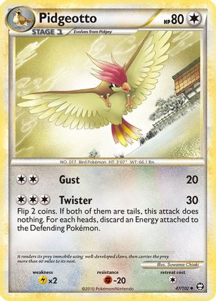 Pidgeotto 47/102 - Triumphant