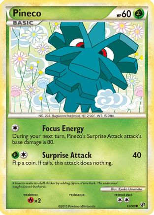 Pineco (63) 63/90 - Undaunted Reverse Holofoil
