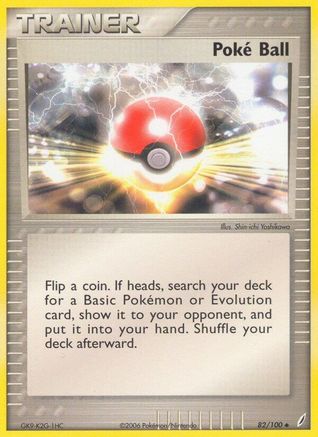 Poke Ball 82/100 - Crystal Guardians