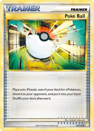 Poke Ball 95/123 - HeartGold SoulSilver Reverse Holofoil