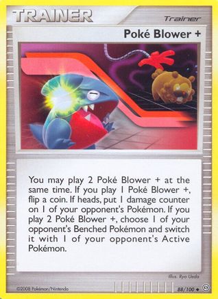 Poke Blower + 88/100 - Stormfront Reverse Holofoil