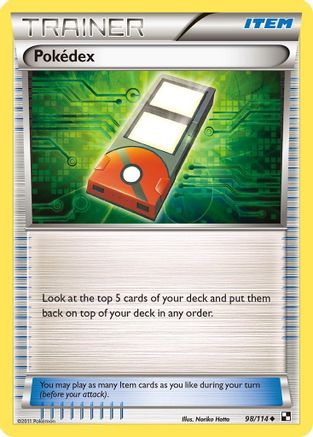 Pokedex 98/114 - Black and White
