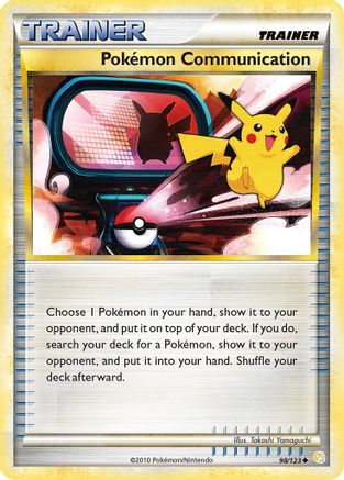 Pokemon Communication 98/123 - HeartGold SoulSilver Reverse Holofoil