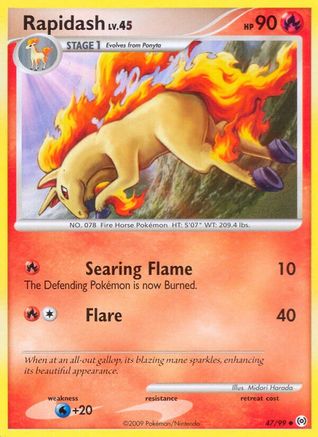 Rapidash (47) 47/99 - Arceus