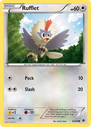 Rufflet (86) 86/98 - Emerging Powers