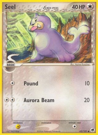 Seel (Delta Species) 62/101 - Dragon Frontiers