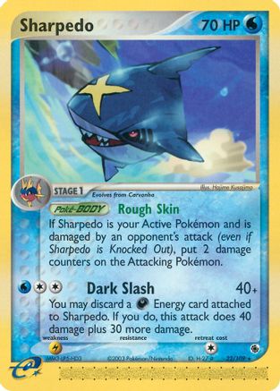 Sharpedo 22/109 - Ruby and Sapphire
