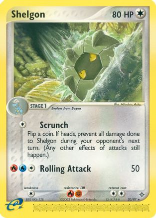 Shelgon - 20/97 20/97 - Dragon Reverse Holofoil