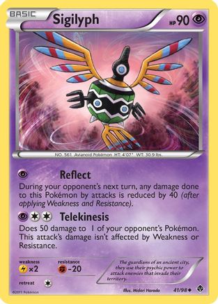 Sigilyph (41) 41/98 - Emerging Powers