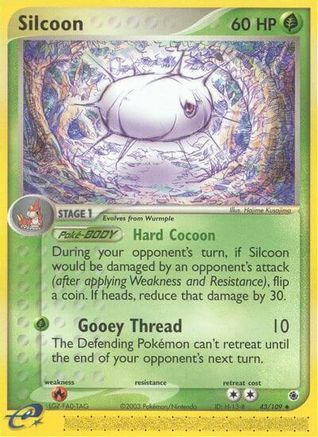Silcoon 43/109 - Ruby and Sapphire Reverse Holofoil