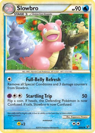 Slowbro 38/90 - Undaunted Reverse Holofoil