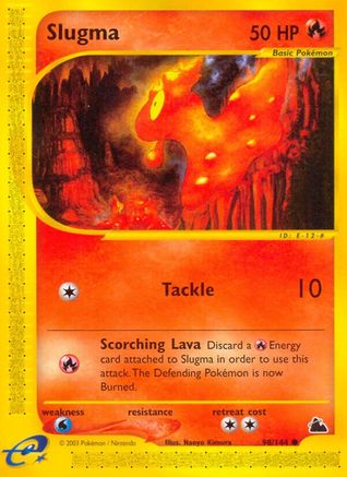 Slugma (98) 98/144 - Skyridge Reverse Holofoil