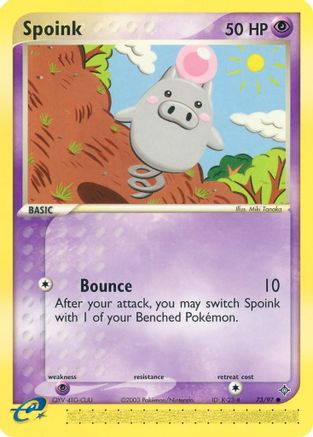 Spoink - 73/97 73/97 - Dragon Reverse Holofoil