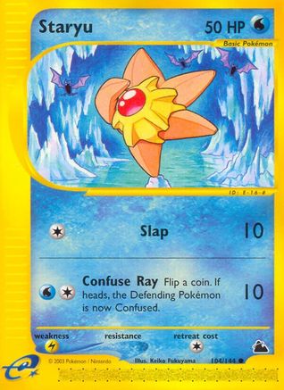 Staryu (104) 104/144 - Skyridge
