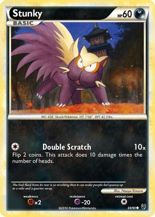 Stunky 69/90 - Undaunted Reverse Holofoil