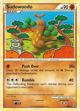 Sudowoodo 9/95 - Unleashed Holofoil