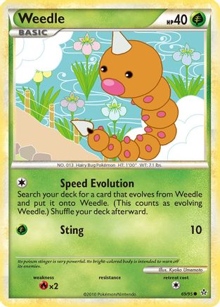 Weedle 69/95 - Unleashed