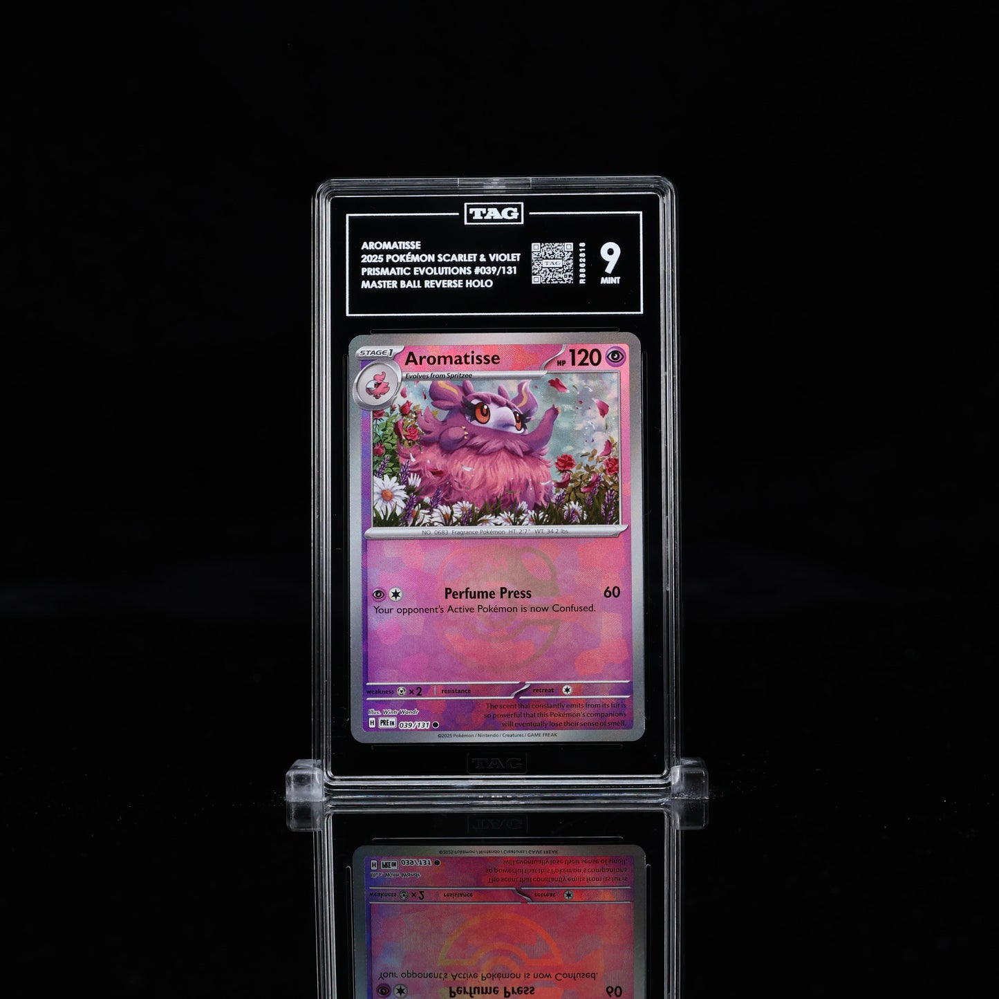 Aromatisse (Masterball) TAG 9 - Prismatic Evolutions