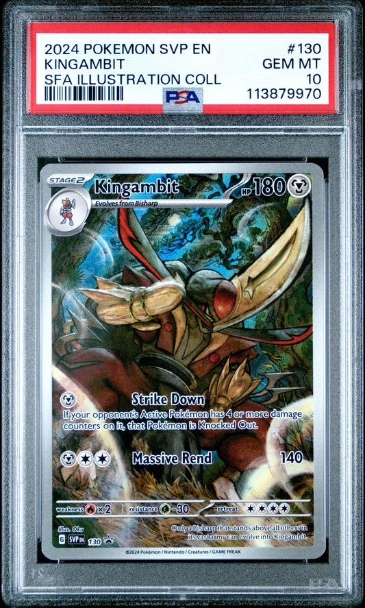 Kingambit #130 PSA 10